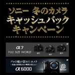 カメラキャッシュバックキャンペーンがもの凄いパワーアップして復活!