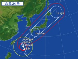 【まさかの2年連続台風直撃】おいらん道中撮影会…中止となりました。。