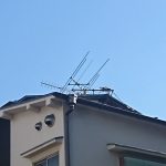 台風の爪痕、今になって気づくお客様も・・・ご自宅のアンテナ問題ありませんか?