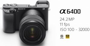 ソニーから新しいミラーレス「α6400」が登場　リアルタイムトラッキングに対応しながらコンパクトで軽い！