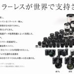 【2019年版】最新SONY 一眼ミラーレスカメラ「α」のラインナップまとめ