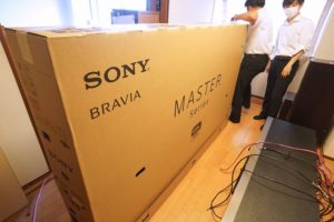 8Kテレビ「Z9H」納品レポート