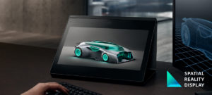 裸眼で高精細な3Dモデルを立体表示できる［空間再現ディスプレイ］「ELF-SR1」発表です！