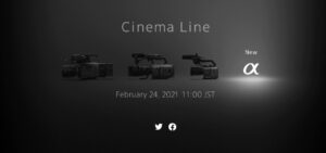Cinema Lineに新しいティザーが登場!2/24に情報解禁!「FX6」より更に小型の「FX3(?)」か???