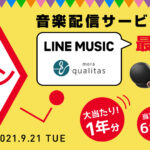 【購入前に抽選可!】イヤホン、ウォークマン等対象製品購入で音楽配信サービスが当たる!「ガラポン抽選」キャンペーン【ハズレなし】