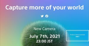 【延期】ソニーのトップページに新しいカメラのティザーが登場　動画用カメラの新製品か？