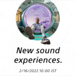 ソニー公式サイトのヘッドホンページに新しいティザー広告が登場 2/16 10時に公開 円がモチーフの何かか?